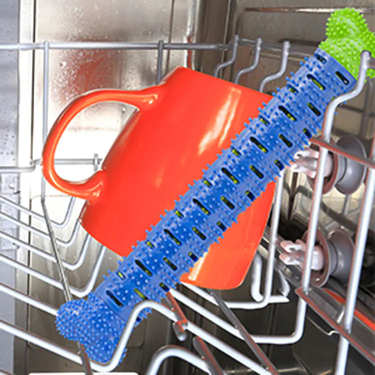 Pet Tooth Cleaning Rubber Chew Toy for Cats and Dogs